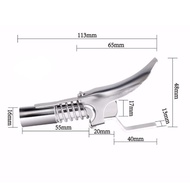High Pressure Grease Gun Adapter Hose Kit Locking Type Nipple Head Button TypeCoupling End 1/8￣ NPT