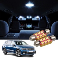 1PC Volkswagen Tiguan Allspace Car LED Bulb C5W 31mm/36mm/39mm/41mm Interior Dome Reading Light, Lic