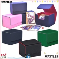 WTTLE Game MTG Trading Card Holder, PU Collectible Game Deck Box, Gift Box Protectors Gift Box Stora