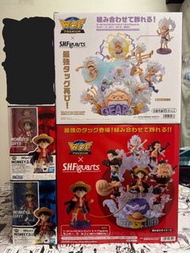 全新未開封 日版 行版 One Piece 海賊王 WCF x S.H.Figuarts SHF 景品 路飛 五檔 尼卡