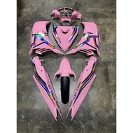 cover set lc135 v2-v8 baby pink sticker line rainbow