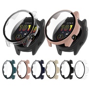 Case Cover and Tempered Glass Screen Protector For Garmin Forerunner 265 265S Frame High Quality PC 