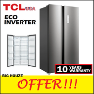 TCL 520L ECO INVERTER Side By Side Refrigerator TRF-520WEXPA Fridge Freezer / HISENSE