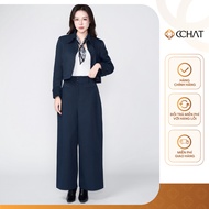 Tera Women's CCHAT Straight Outfit Set Made of Luxurious High Quality Khaki