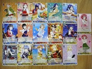 Lovelive ws閃卡(水團)