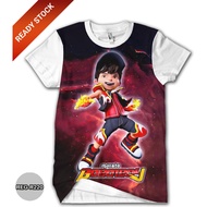 Boboiboy T-Shirt Adult 3D Printing Boboiboy Children's Shirt Lightning Element REG-R220