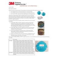 3m N95 1860 MEDICAL SURGICAL MASK - 1 BOX CONTAINS 20 MASKS