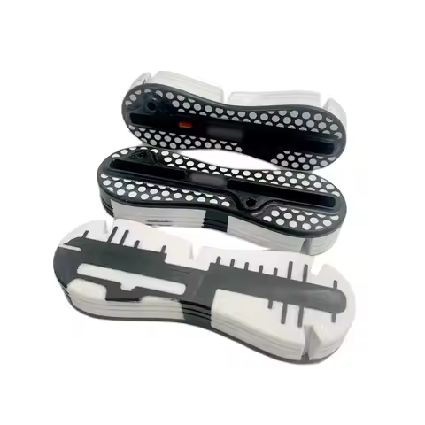 Easy To Install Rudder Slot Fin Boxes Surfboard Fin Plug 0 Degree Center Fin Box + 9 Degree Side Fin