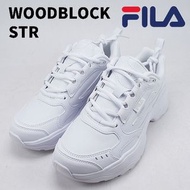 抵著💢超靚👑 韓國 FILA woodblock STR  波鞋 fila代購 白色波鞋 fila小白鞋   韓國直送  fila 老爹鞋  fila 厚底鞋  情侶鞋  情侶款 unisex  返工