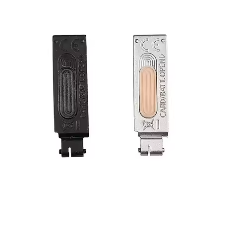Part Battery Cover Camera For Canon IXUS70 SD1000 Battery Cover Silver Black with Rubber Camera Repl
