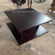 Teak guest table 90x90cm