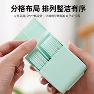 Ultra-Fine Double-Floss Dental Floss Toothpick Floss Toothpick Small Handy Tool Crocodile D