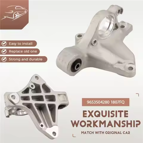 9653504280 Engine Mount Bracket For Citroen Triomphe C-Quatre 307 308 408 3008 2.0L 2008-2018 1807FQ