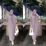 ORI RASADA ID | Kaftan Batwing Knit Salur | Yasmine Batwing