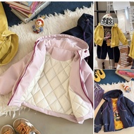 Korea Korea 2026 Korean Children's Clothing 2025 Autumn Winter New Style Cotton Padded Jacket Three-