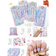 Nail file set nail file nail file and sticker