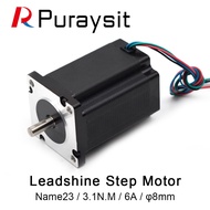 YTH Puraysit Leadshine Stepper Motor D57CM31 3.1Nm 2-Phase NEMA23 Stepper Motor 6A Phase Current