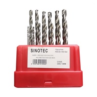 🔥 Ready Stock 🔥 SINOTEC 13PCS HSS Drill Bit Set / Mata Drill Besi DBS-13MM