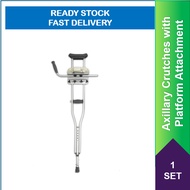 Axillary Crutches with Platform Attachment