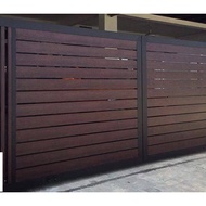 ALUMINIUM BOARD PANEL 4"x5/8 FENCING GATE PINTU PAGAR 1KAKI-5 KAKI