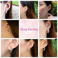 Hoop earring/ Korea style/ Cold wind style earring