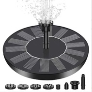 太阳能小型花园130太阳能喷泉户外水池鸟浴漂浮太阳能流水喷泉
