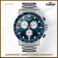 Tissot Supersport Chronograph Blue Dial 45.5MM Stainless Steel | Original Swiss Made | T125.617.11.0