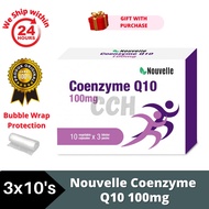 Nouvelle Coenzyme Q10 100mg (3x10's)