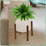[lzdhuiz3] Plant Stand Flower Pot Stand Home Decor Potted Stand Mid Century Plant Holder for Different Sized Pots Gifts