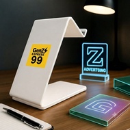 Stand Custom Logo Stand tablet and hp Stand Cafetablet - UV PRINT Logo