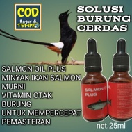 HewanMart - Doping Burung VITAMIN BURUNG MURAI BATU/VITAMIN OTAK BURUNG/MINYAK IKAN SALMON MURNI/SA