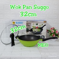 Professional Marble Wok Pan 32cm / Wok Frying Pan 32cm Suggo