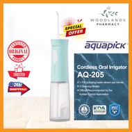 AQUAPICK CORDLESS ORAL IRRIGATOR AQ-205 - MINT