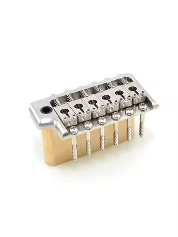 CNC Machined 52.5mm Stainless Steel 6-Screw Guitar Tremolo Bridge for PRS Knife Edge ST Style Electr