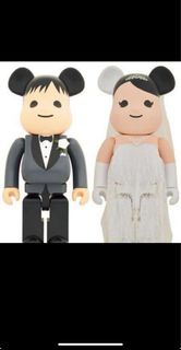 Be@rbrick wedding 結婚公仔 1000%
