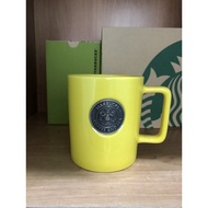 Starbucks Heitage Mug Yellow Badge 16oz.