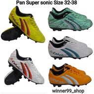 Pan รองเท้าฟุตบอลแพน รองเท้าฟุตบอลเด็ก Pan Super Sonic  23.3 Size 32-38