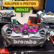 4 PISTON CALIPER M3 M432 GREY PICTH 100 FAMOUS MONOBLOCK M432 FRONT CALIPER M432 GP4X