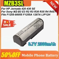 2300mAh MZB3SL Battery for HP Jornada 420 430 SE for Sony MZ-B3 E3 R2 R3 R30 R35 R4 R4ST Fits F1255-