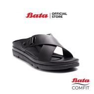SALE!!Bata Comfit บาจา คอมฟิต รองเท้าเพื่อสุขภาพ พื้นนิ่ม น้ำหนักเบา สูง 1 นิ้ว สำหรับผู้หญิง รุ่น Pony สีดำ 6616843