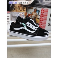 Vans ComfyCush Ultra-Light Classic Hitam dan Putih Kasut Kasual Rendah untuk Lelaki dan Wanita VN0A3