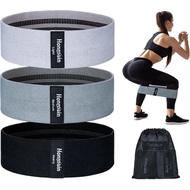 Resistance Bands 3 Levels | Booty Bands for Legs Hips | Reinforced Joints Non-Slip Exercise Bands Se