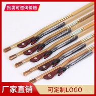 Natural Arrow Bamboo Sectionless Professional Playing Erhu Bow White Ponytail Erhu Bow Master Access