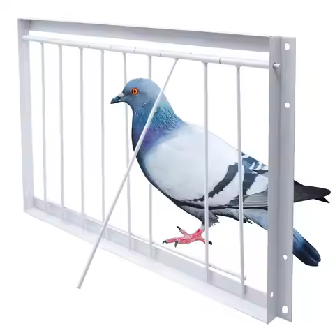 Birds Catch Cage 30/40x26cm Pigeon Loft Door Single Entrance Removable Pigeon Entrance Door Trapping