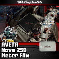 AVETA NOVA 250 Meter Protector Film Transparent TPU Film Meter Protect Cluster Anti Scratch For AVET