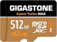 [5-Yrs Free Data Recovery] GIGASTONE 512GB Micro SD Card, 4K Game Turbo MAX, MicroSDXC Memory Card f