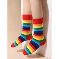 long socks Rainbow Color Fashion Pride LGBT LGBTQ party parade Props accessories