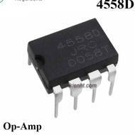 Combo of 5 JRC4558D JRC4558 4558D 4558 DIP-8