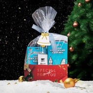 香氛禮袋3入組-藍風鈴 (擴香瓶/香氛包/補充瓶)