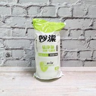 妙潔 易淨拋馬桶刷  綠色 菜瓜布強效型 補充包 (包/7入)